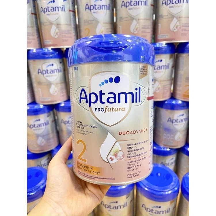 Sữa Aptamil Profutura 2 - Aptamil Bạc 2 Nội Địa Đức Cho Trẻ Sau 6 Tháng Tuổi / Hộp 800g