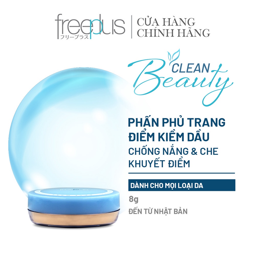 Phấn Phủ Trang Điểm Kiềm Dầu Freeplus 8g