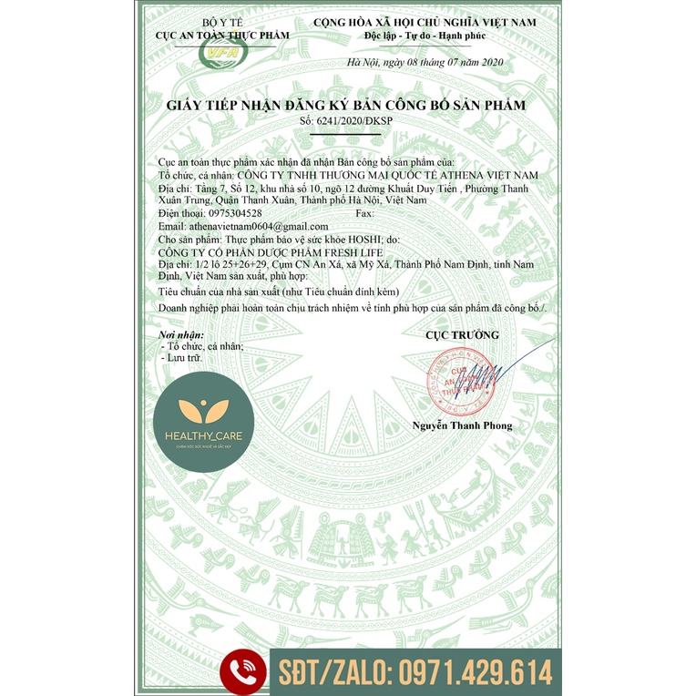 Tinh Chất Serum Hoshi Nhật bản tái tạo, làm đẹp da hiệu quả