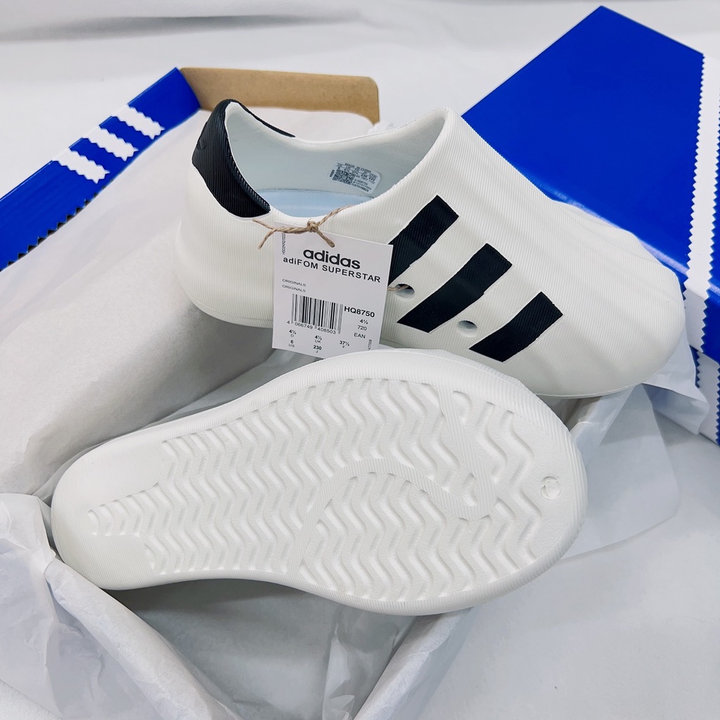 Giày Thể Thao Nam Nữ Ngô Thắng Adifom Trắng Vạch Đen