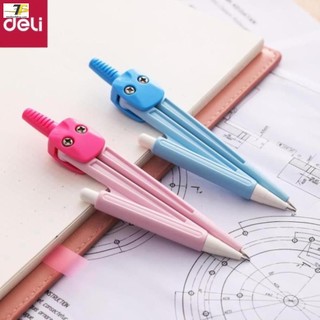 Compa Deli, Hồng/Xanh - 1 hộp - E8622 [Deli]