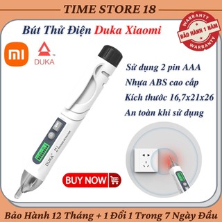 Bút thử điện thông minh duka ep-1 xiaomi - sử dụng nhựa abs cao cấp, thử điện không tiếp xúc, an toàn khi sử dụng