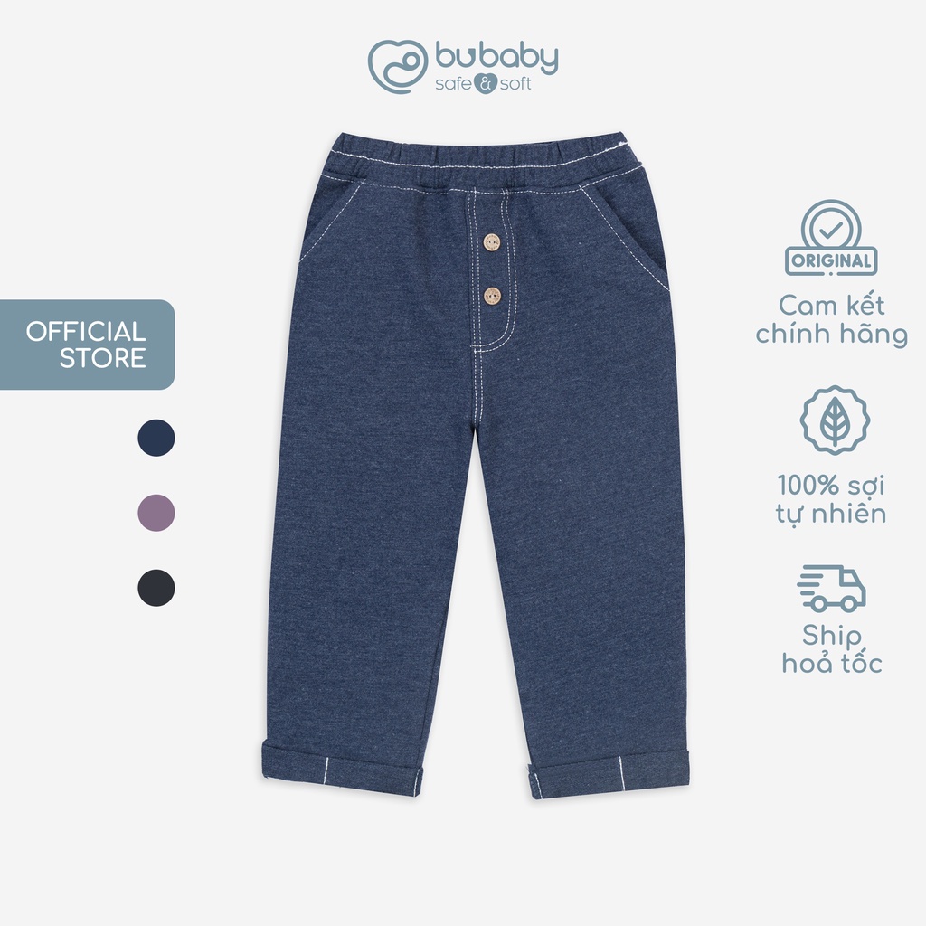 Quần Dài bé trai, bé gái Cotton giả jeans BU Baby BCT410000