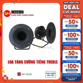 [Xả kho tặng 2 tụ và 2m dây loa] Bộ 2 Loa Treble Sankio JBM Karaoke họng tròn, từ lớn - Tăng treb cho dàn karaoke
