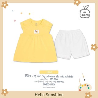 Bộ cộc tay La Pomme sắc màu vui nhộn