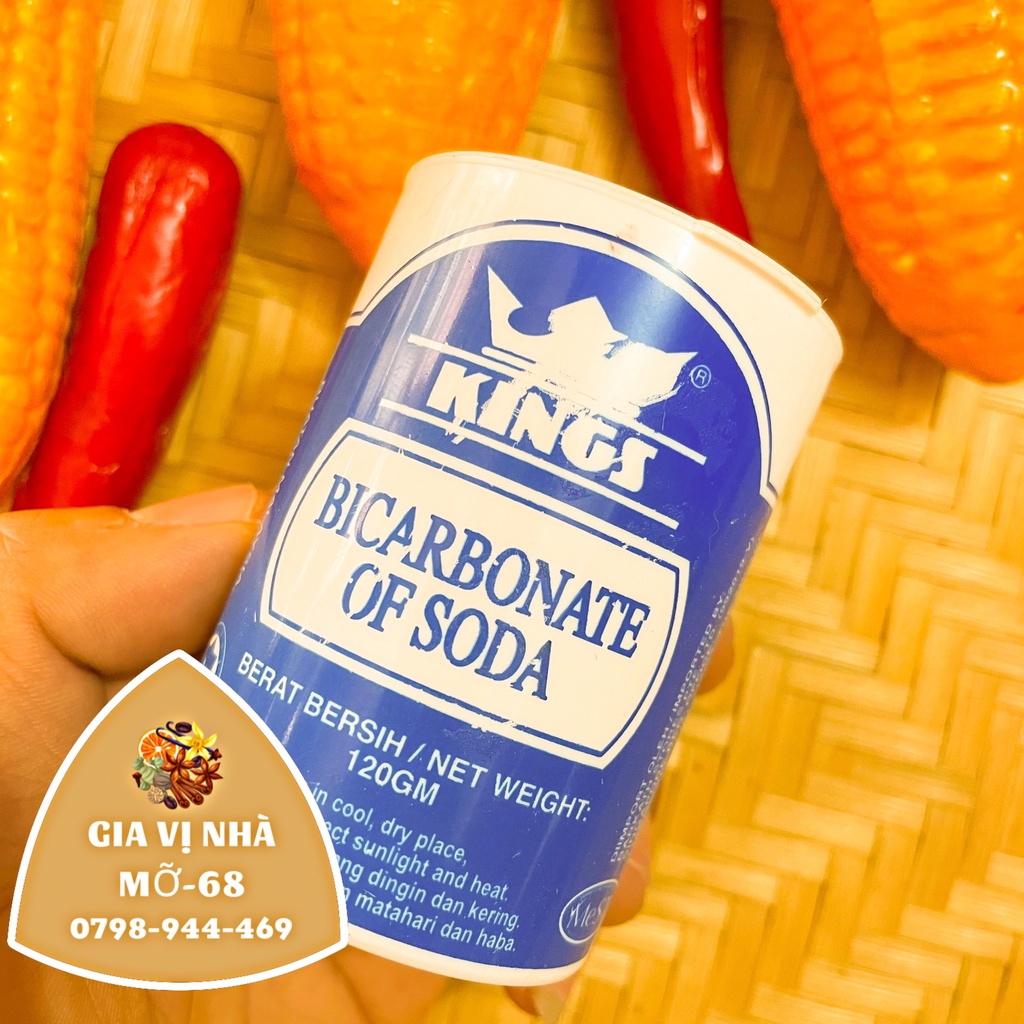 Bột nở banking soda hiệu Kings- hủ 100gr