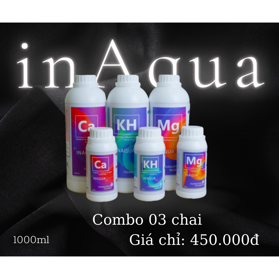 Đa lượng inAqua  - Combo 3 chai 250ml giá ưu đãi