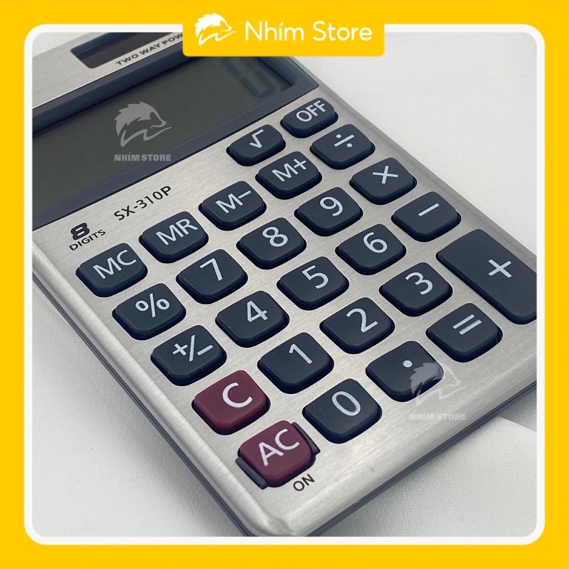 Máy tính học sinh, máy tính bỏ túi SPX 310 Nhím Store dành cho học sinh sinh viên, nhân viên kế toán giá rẻ