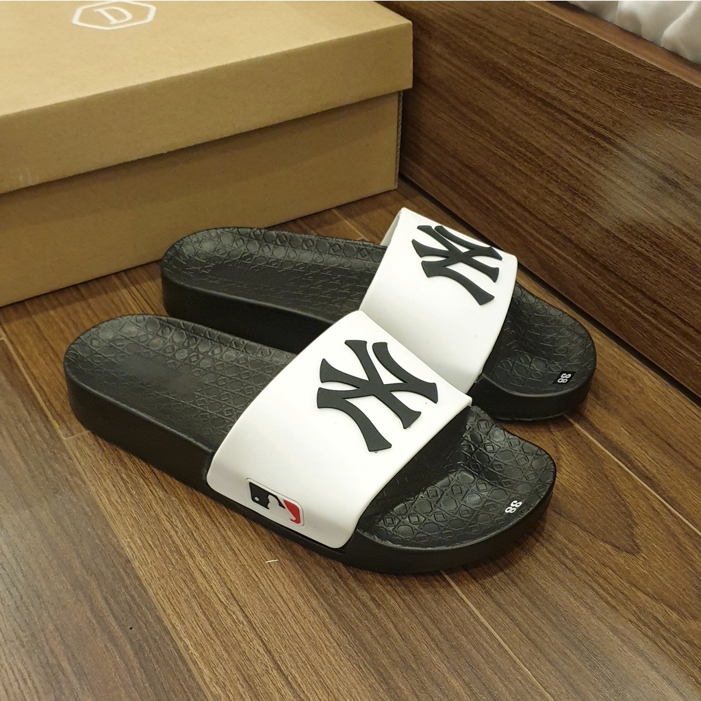 Dép nam boy phố quai ngang N/Y bản đế nhám cao cấp 2023