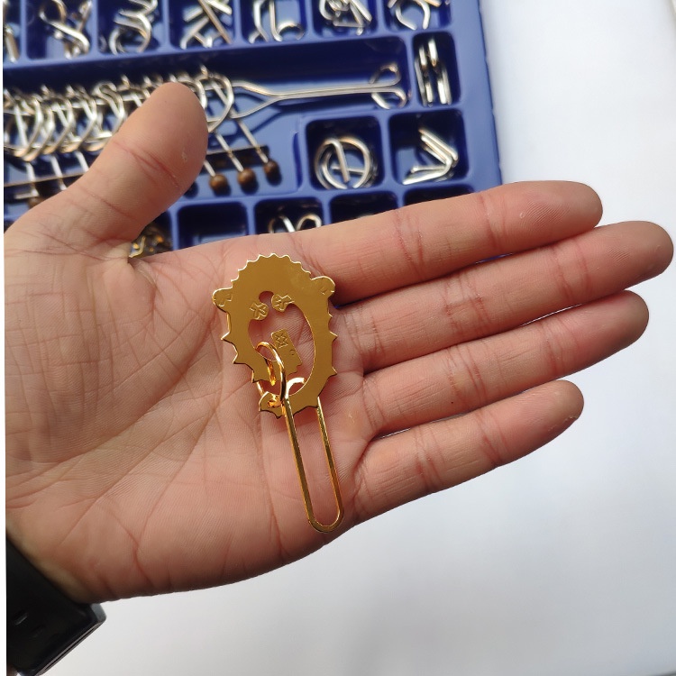 Đồ chơi tháo sắt trí tuệ Metal Puzzle combo 30 cái