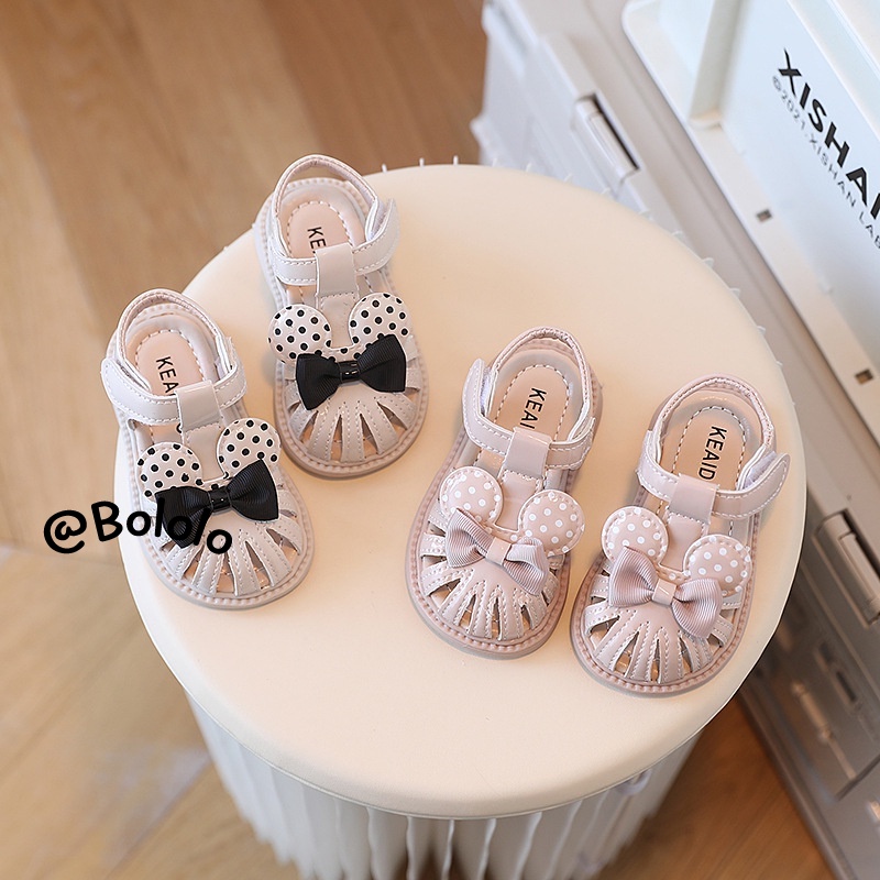 Bololo Giày sandals Đế Mềm Êm Chân Cho Bé Gái Từ 1-2 Tuổi