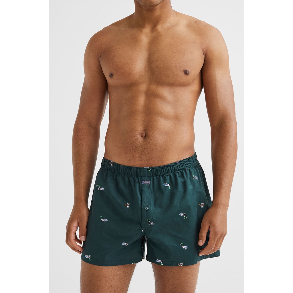 Quần Đùi Nam Mặc Nhà, Quần Ngủ Nam - Naked Mile Cotton