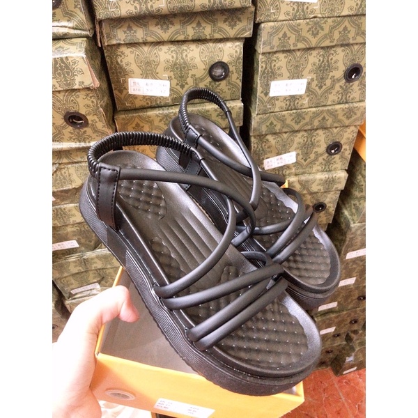[Ảnh thật] MÃ A69 GIÀY SANDAL ĐẾ BẰNG NỮ DÁNG CHIẾN BINH ĐẾ CAO ÊM CHÂN HÀNG QC CHẤT ĐẸP FULLBOX