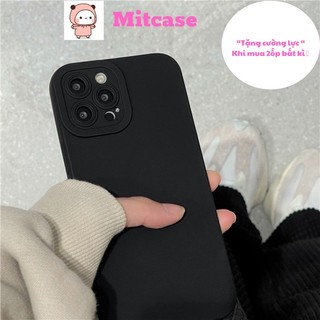 ốp lưng iphone TPU PROCAM MÀU ĐEN CẠNH VUÔNG