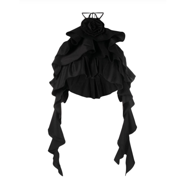 TUBYCATU | Áo yếm morela black top