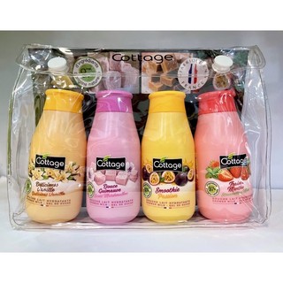 Set Sữa Tắm Cottage 50ml Travel Size (4 Lọ)