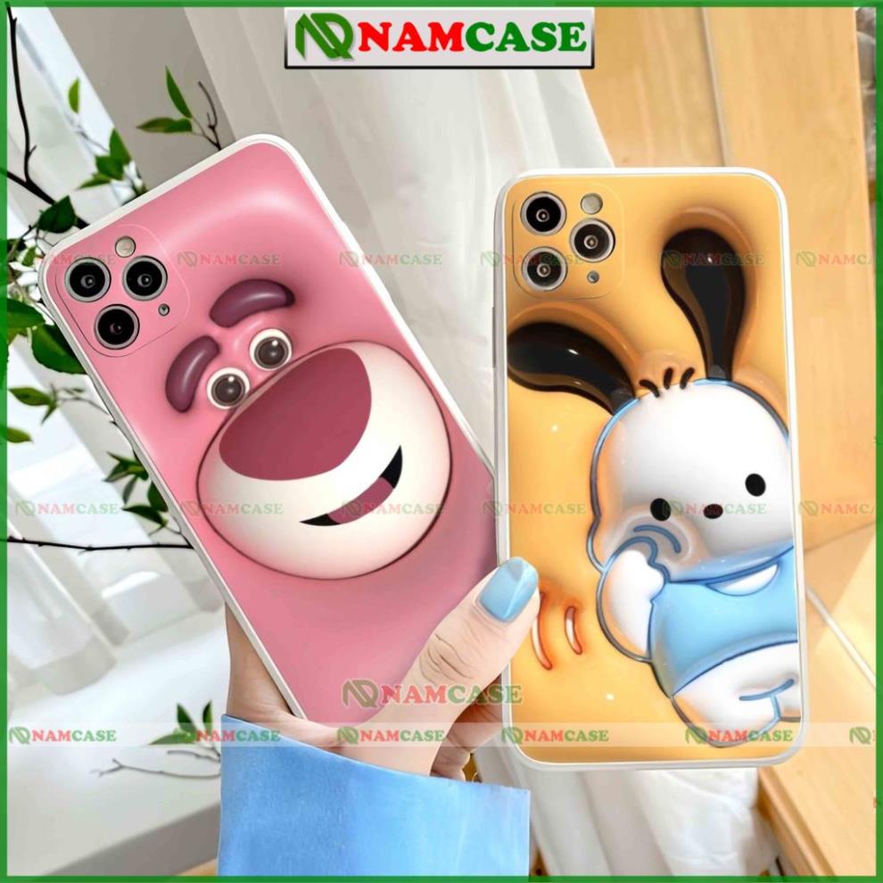 Ốp lưng iphone cặp đôi hoạt hình 3D độc lạ ngộ nghĩnh dễ thương đẹp cho ip 6/6s/7/8/X/XS/11/12/13/14 Pro Plus Max