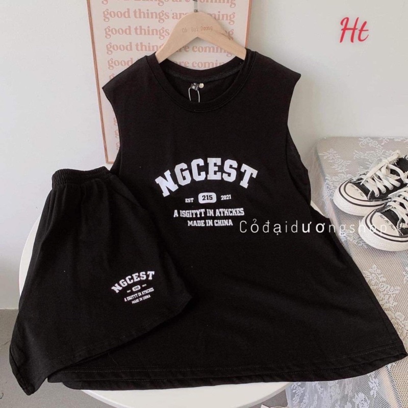 Bộ tanktop NGC có kèm bra H2B877