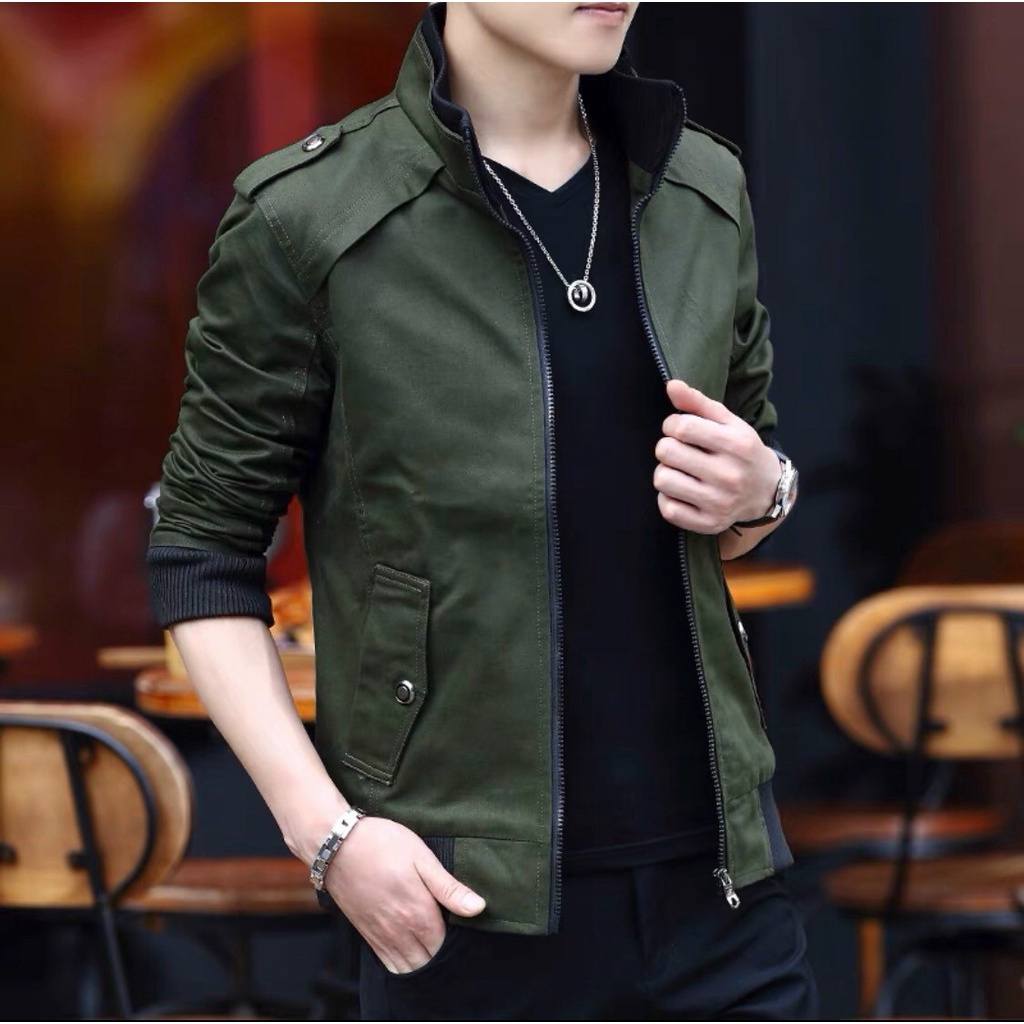 Áo khoác kaki nam HOTTREND vải dày dặn hàng chuẩn shop NNH8888 cao cấp kvjn3