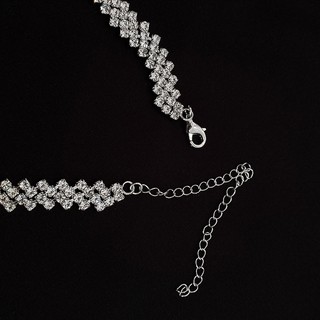 Vòng cổ nữ Choker phong cách Hàn Quốc (Bạc 925)