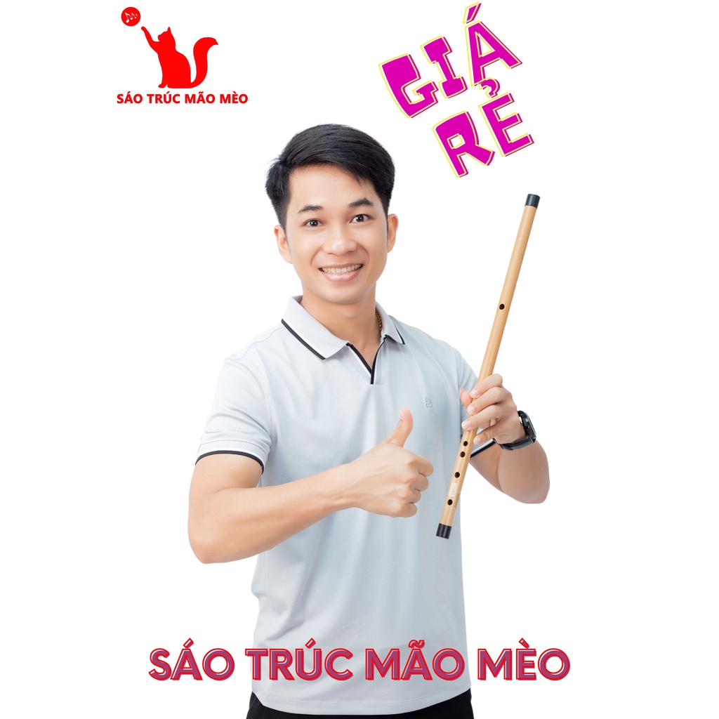 Sáo Trúc Mão Mèo Giá Rẻ 🎁FREESHIP🎁 Giảm Giá 20K Khi Nhập  Sáo Trúc Mão Mèo Chính Hãng