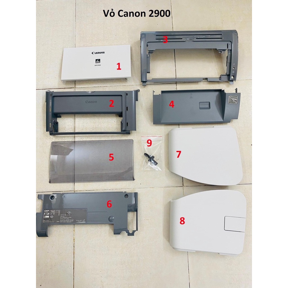 Bộ vỏ máy in Canon 2900 - Bộ phận linh kiện máy in Canon 2900