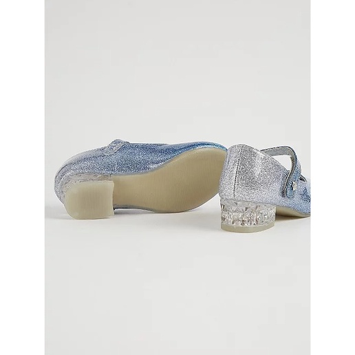 Giày búp bê cao gót phát sáng công chúa hồng/ xanh Elsa George form TO_hàng chính hãng UK