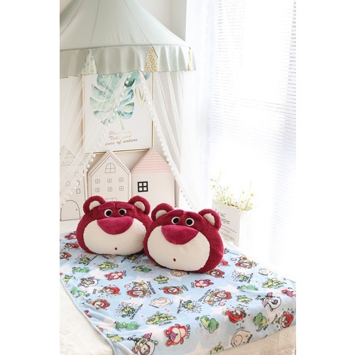 ĐẦU GẤU DÂU KÈM MỀN - LOẠI 1