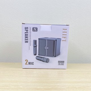 Loa Karaoke Bluetooth YS-232 Kèm 2 Micro Không Dây