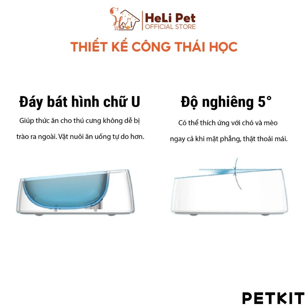Bát Ăn Thông Minh, Chén Ăn Định Lượng, Cân Thức Ăn Cao Cấp, Kháng Khuẩn PETKIT - HeLiPet