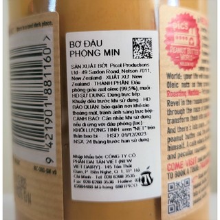 [Lọ 380g – NẮP ĐỎ] BƠ ĐẬU PHỘNG MỊN [New Zealand] PICS Peanut Butter Smooth (nvt)
