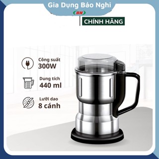 Máy Xay Hạt Khô Cối Xay Bằng Inox 304 Với 8 Lưỡi Dao Mạnh Mẽ Công Suất 2500W