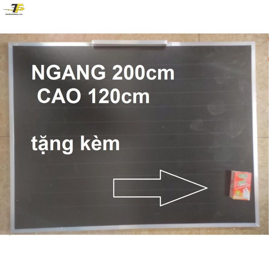 Bảng mica viết bút lông / viết phấn 120 x 200cm kèm quà tặng