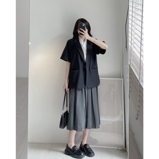 A075 Áo blazer cộc tay AUDREY