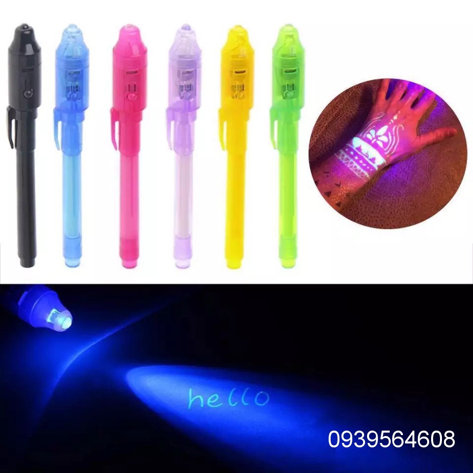 Bút Viết Tàng Hình - Magic Light Pen cho thông điệp bí ẩn