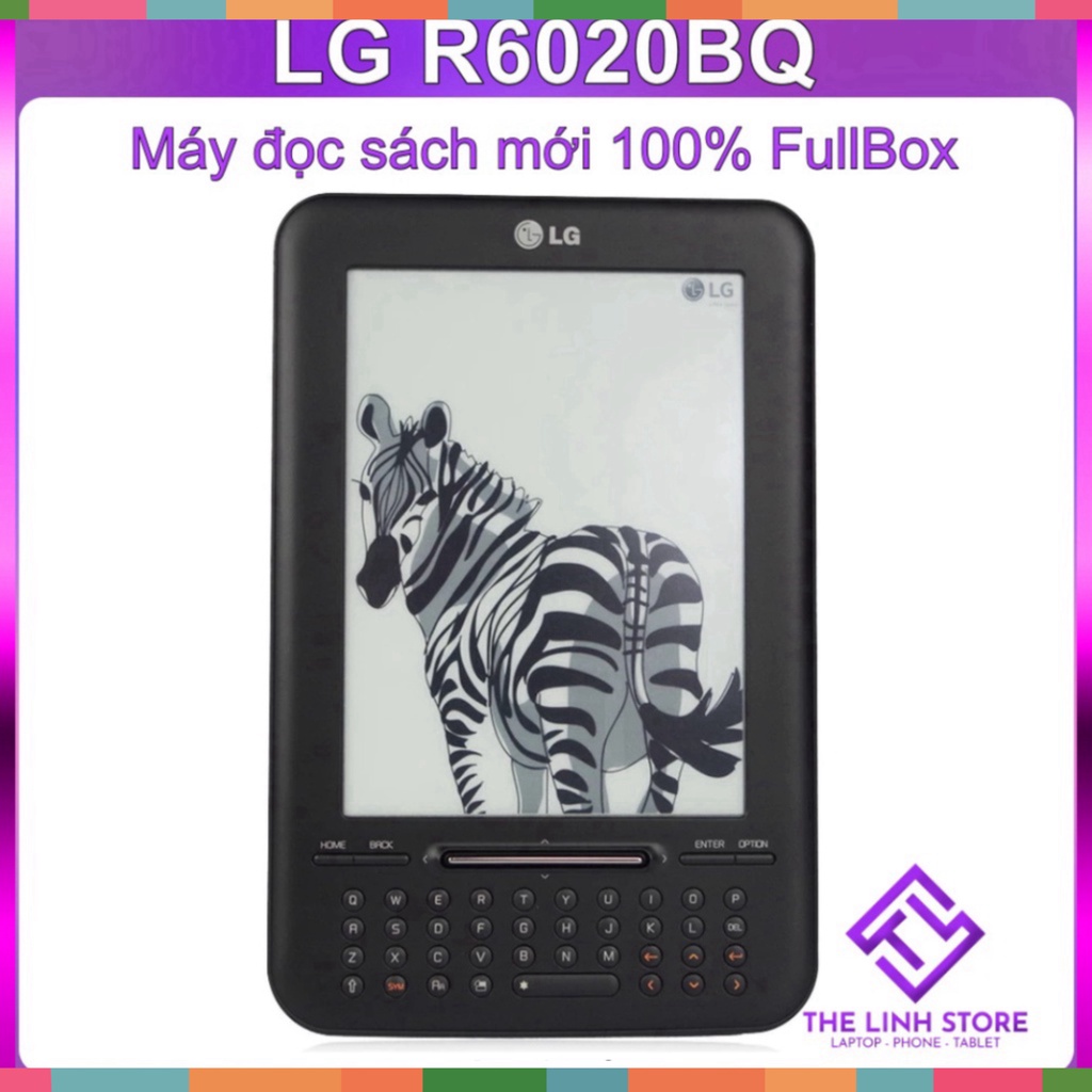 Máy đọc sách LG R6020BQ màn 6 inch - Mới 100% nguyên hộp - Giảm giá sốc