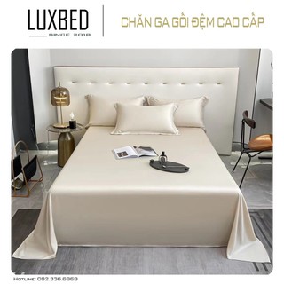 Set ga gối lụa tencel 3 món siêu mềm mịn mát- luxbed