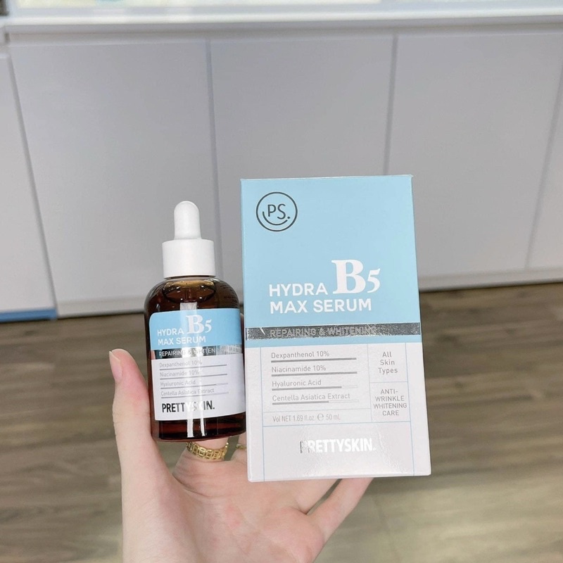 Serum Phục Hồi Dưỡng Trắng Hydra B5 Max Serum Prettyskin