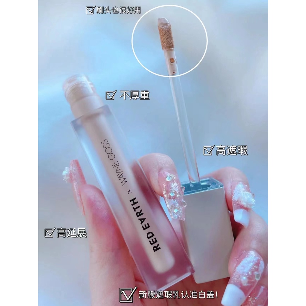 Red Earth Kem Che Khuyết Điểm Làm Sáng Da Chiết Xuất Thực Vật