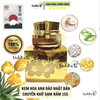  Kem Hoa Anh Đào Nhật Bản Chuyên Khử Nám Trắng Da 15g - Vinhka18 