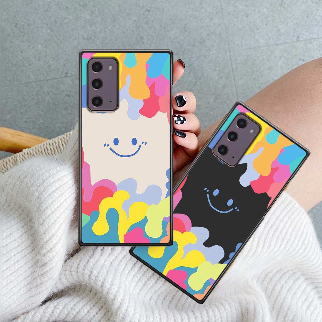 Ốp lưng Samsung Note 20 hình gấu bearbrick, smile thời trang, ốp lưng rẻ bền đẹp