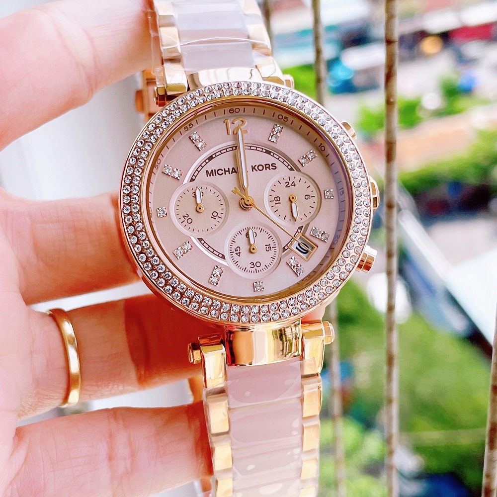Đồng Hồ Nữ Michael Kors MK5896 Màu Vàng Hồng 39mm