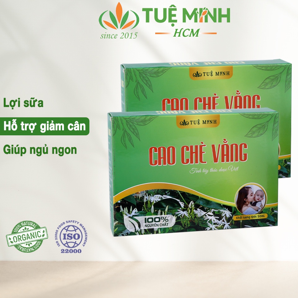 Cao chè vằng lợi sữa Tuệ Minh hỗ trợ giảm cân, thanh nhiệt cơ thế giúp ngủ ngon