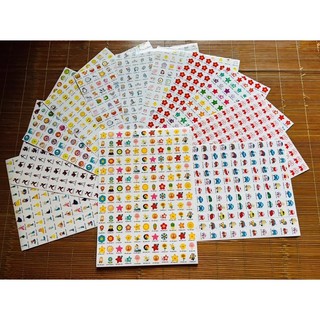 combo 10 sticker khen thưởng đủ mẫu lời khen tiếng việt