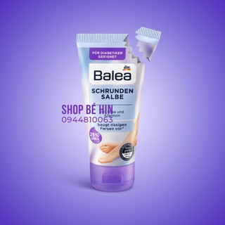 Combo kem bôi nứt gót chân Balea Đức chuyên sâu, Chà gót chân mài gót chân an toàn và hiệu quả nhanh
