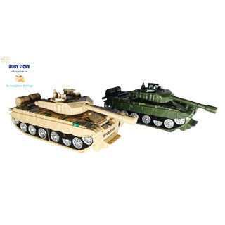 [Đồ chơi chạy trớn] XE TĂNG BIẾN HÌNH ROBOT BẰNG SẮT (Military robot)