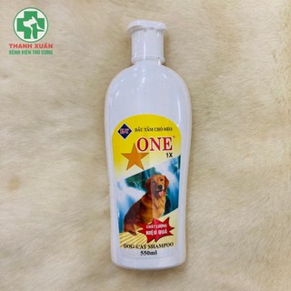 Sữa tắm chó mèo one 1x 550ml