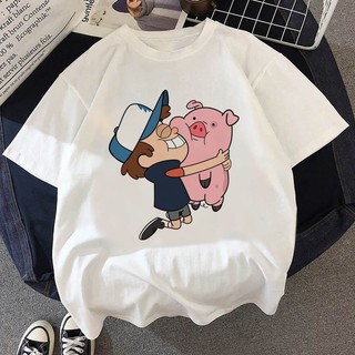 Áo Thun Gravity Falls Cartoon Network Unisex Nam Nữ