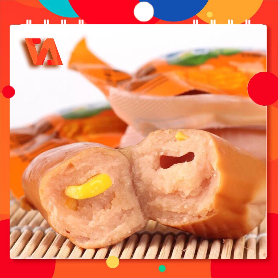 Sỉ Thùng 60 cái Xúc Xích Ngô - Xúc Xích Cay Siêu Ngon