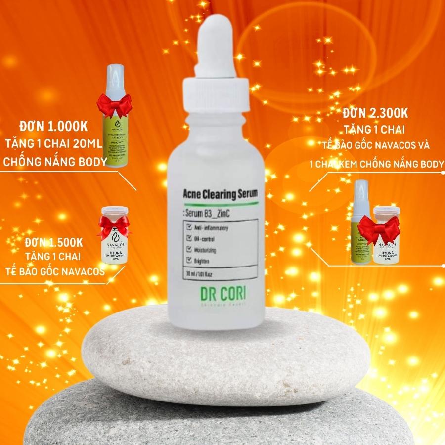 Tinh chất mụn Serum B3 ZinC Dr Cori Acne Clearing Serum 30ml